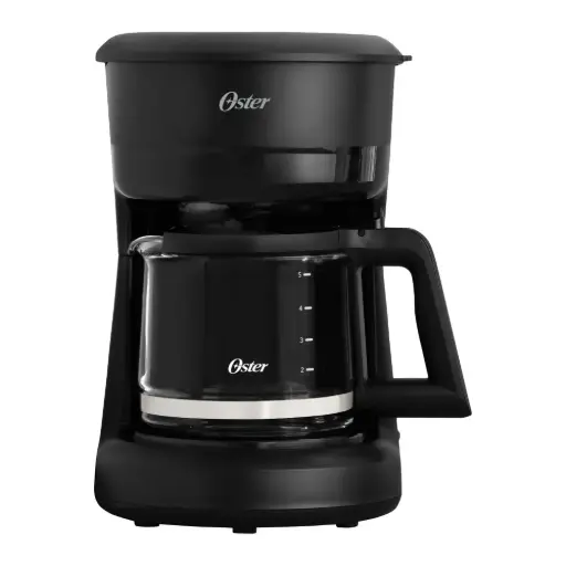 CAFETERA OSTER NEGRA 5 TAZAS JARRA DE VIDRIO BVSTDCS51B 013