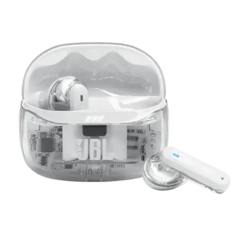 AUDIFONO JBL TUNE BEAM 2 HEADPHONES TWS GHOST WHITE MM115JBL18