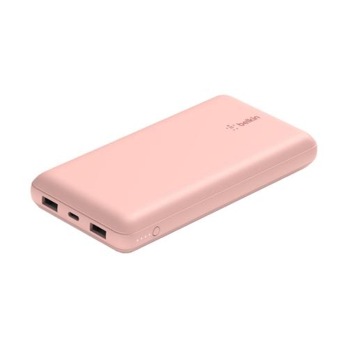POWER BANK BELKIN 20K USB AX2 USB C 15W RG BPB012btRG