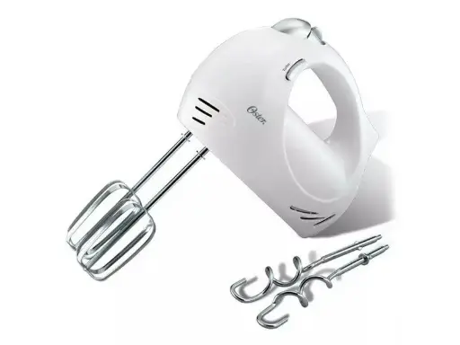 BATIDORA DE MANO OSTER 5 VELOCIDADES BLANCA   POTENCIA 240W 2499 013