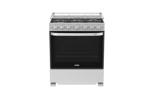 [052021] ESTUFA MABE 30 PULGADAS SILVER 6 HORNILLAS WEM7659CFIS3