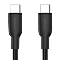 [CAB-ARG-USBC70N] CABLE ARGOM USB C A USB C 1.8 METROS SILICONE NEGRO  ARG CB 0070BK