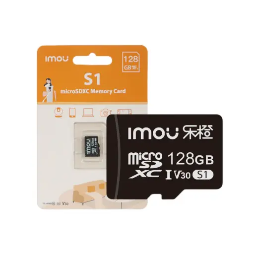 MICRO SD TARJETA DE 128GB (CLASE 10), IMOU ST2-128-S1