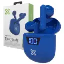AUDIFONO KX ERBDS WLS BT 12HR IN EAR TWS W/CHARG.CASE AZUL KTE-006BL