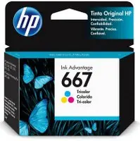 [032029] CARTUCHO HP 667 COLOR PARA IMPRESORA 2775 (3YM78AI) CART-HP-667COL