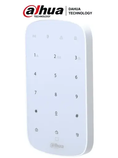 TECLADO INALÁMBRICO DAHUA PARA ALARMA DHI-ARK30T-W2