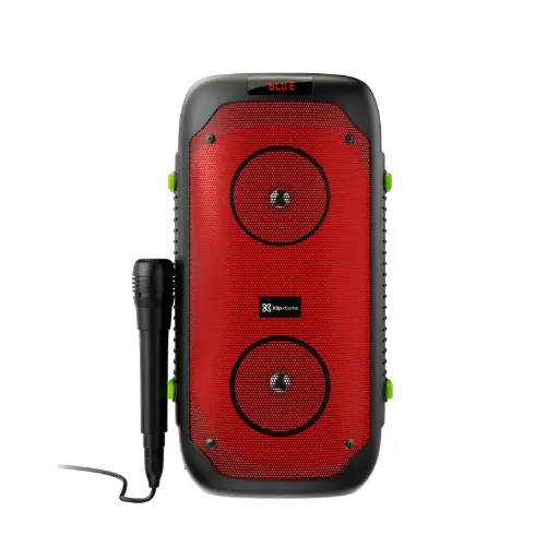 BOCINA KLIP XTREME SPKR WLS BT 2X4IN ALTAVOZ LLAMA LED PORTÁTIL KLS-100