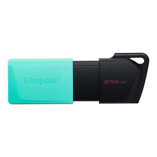 [DTXM/256GB] USB KINGSTON 256GB USB3 .2 GEN1 DATATRAVELER EXODIA M BLACK TEAL