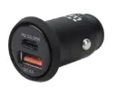 CARGADOR MAHATTAN 102414 USB 2 PUERTOS USB C USB A PARA CARRO 25W CARGUSC-MH-2414