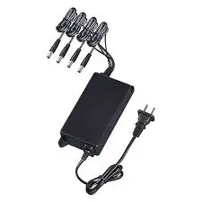 TRANSFORMADOR 12VDC 0.7A PARA HASTA 4 CÁMARAS CON UNA TOMA EUHA+12120-070D