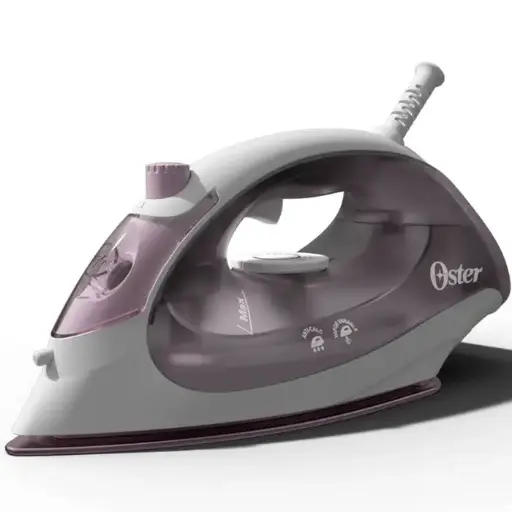 PLANCHA DE VAPOR COMPACTA OSTER SUELA ANTIADHERENTE VAPOR VARIABLE, ANTICALCIO ROCIO   LILA GCSTBS5003 013