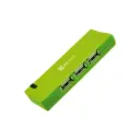 HUB USB DE 4 PUERTOS USB 2.0 KLIPXTREME KUH 400G VERDE HUBUSB-KLX-400A