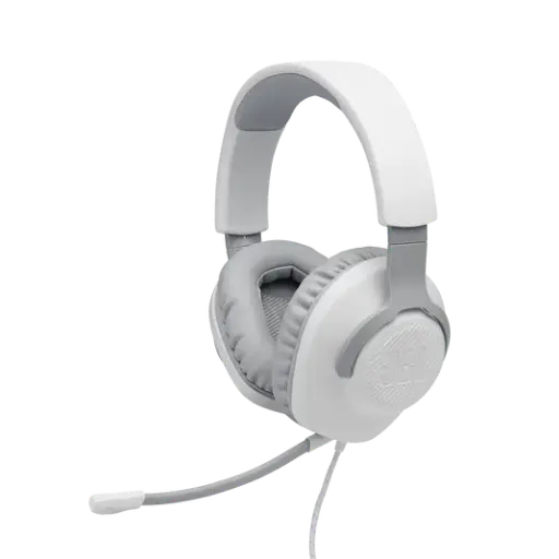 AUDIFONO JBL QUANTUM 100  AURICULARES GAMING CABLEADOS (BLANCO) JBLQUANTUM100WHTAM