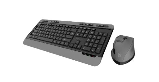 TECLADO Y MOUSE KX KBK 520 KEYBOARD MICE SPANISH WIRELESS PREMIUM KBK-520