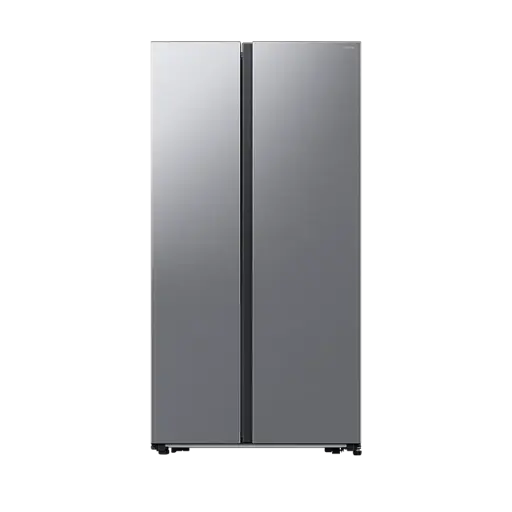 [051022] REFRIGERADOR SAMSUNG 20 PIES SIDE BY SIDE SIN DISPENSADOR PLATEADA RS57DG4000M9AP