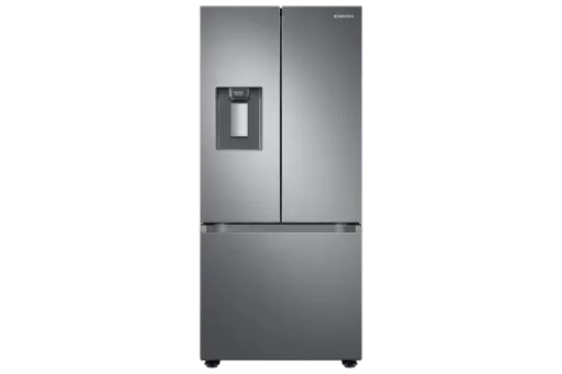 [051023] REFRIGERADOR SAMSUNG 22 PIES 3 PUERTAS CON DISPENSADOR PLATEADO MATE RF22A4220S9/AP