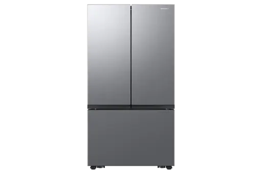 [051027] REFRIGERADOR SAMSUNG 32 PIES 3 PUERTAS NEGRO PLATEADO RF32CG5N10S9AP