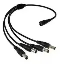 CABLE SPLITTER DE ALIMENTACIÓN DE 1 A 4 CÁMARAS Sp04