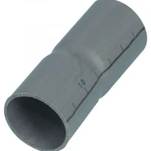 [UD3/4"G] UNIÓN DUCTO PVC 3/4  GRIS