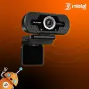 WEBCAM ARGOM RESOLUCIÓN 1080P USB CON MICROFONO A 30FPS COLOR NEGRO FULL HD ARG WC 9140BK WCAM-ARG-9140N