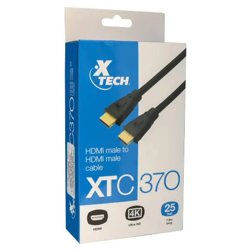 [XTC-370] CABLE HDMI XTECH 25FT M/M XTC 370
