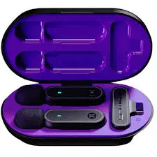 MICRÓFONO DE SOLAPA PGLC WRLSS TIPO C CON ESTUCHE DE CARGA PMI  MM221PGL55 PMI-L10BT