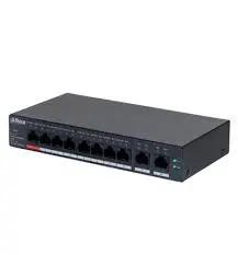 SWITCH POE DE 10 PUERTOS ADMINISTRABLE DH-CS4010-8GT-110