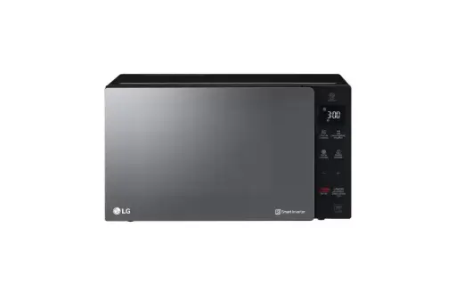 [055003] HORNO MICROONDAS LG 1.5 PIES NEGRO ACABADO ESPEJO MS1536GIR