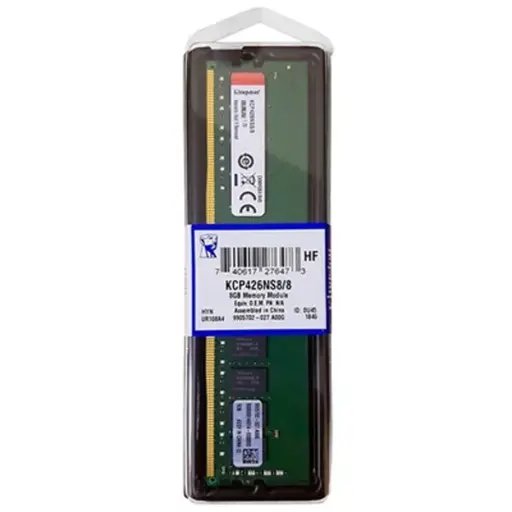 MEMORIA RAM KINGSTON 8GB DDR4 3200MHZ SINGLE RANK SODIMM/MODULE KCP432NS6/8