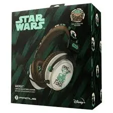 Audífono Gaming Primus Grogu ARCUS110T Sonido HD, micrófono integrado y diseño cómodo para largas sesiones de juego, con estilo inspirado en Grogu.