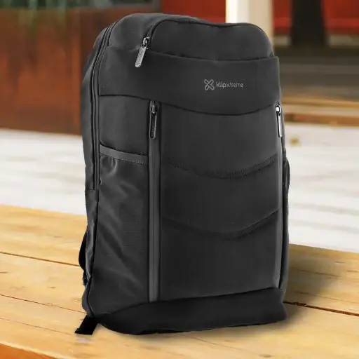 MOCHILA KX BKPK LAPTOP KNB 583 16 18KG LOAD BLACK KNB-583