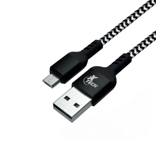 [010038] CABLE XTECH USB 2.0 MACHO A MICRO USB MACHO B USB 1.8 METROS XTC  366 CAB-XT-MICUS366