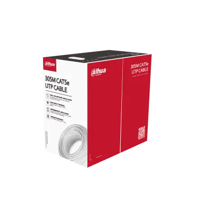 BOBINA DE CABLE INTERIOR CAT5E 305MTS (100% COBRE), BLANCO DAHUA DH-PFM920I-5EUN-BOB