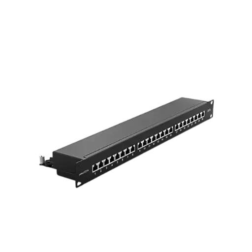 [SW-PP24B] PATCH PANEL DE 24 PUERTOS CAT6 CON SOPORTE PARA CABLES SPRYWIRE