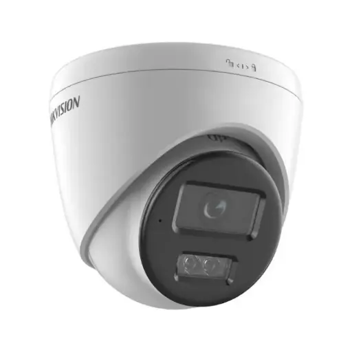 CÁMARA DE RED FIJA TIPO TORRETA CON WI FI PARA INTERIORES DE 4 MP, COMPATIBLE CON WI FI 6, 20M DE INFRARROJOS Y 15M DE LUZ BLANCA, MICRÓFONO Y ALTAVOZ INCORPORADOS, ADMITE AUDIO BIDIRECCIONAL, WDR DIGITAL, HLC, BLC, 3D DNR, HIKVISION DS-2CV1F43G2-LIDWF
