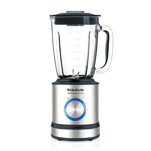 LICUADORA TAURUS OPTIMA MAGNUM 1200W 5 VELOCIDADES 1.75LTS INOXIDABLE 030058