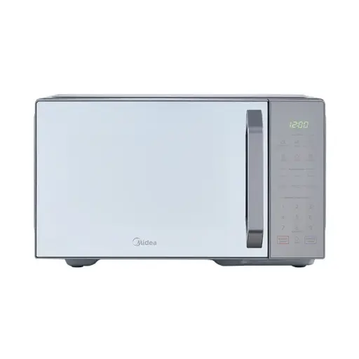 [055005] HORNO MICROONDAS MIDEA 11 PIES SILVER MIRROR MMDT11S2MG