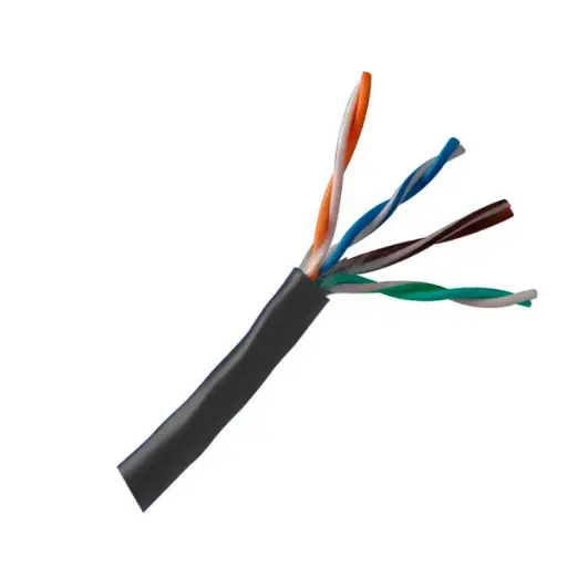 METRO DE CABLE UTP CAT5E CCA PARA EXTERIOR SPRYWIRE CERTIFICACIONES CE, ROHS, REACH SWE-CAT5E-EXT-MTS